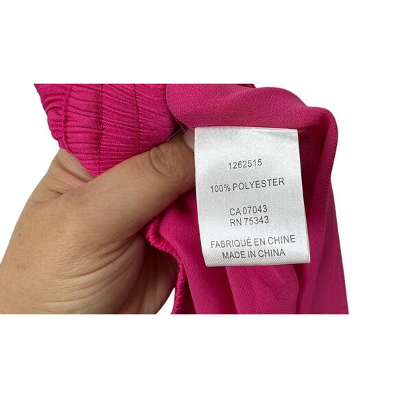 Rachel Zoe Womens Hot Pink Pleated Mini Skirt Size XS Flowy Party NWT - Picture 9 of 11